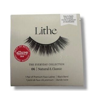Lithe LASHES The everyday collection 06 natural & Classic Faux Lashes Fast Ship